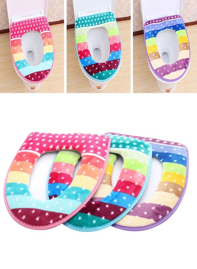 Zomoza Cloth Toilet Seat Cover Multi Design Send - Image 2